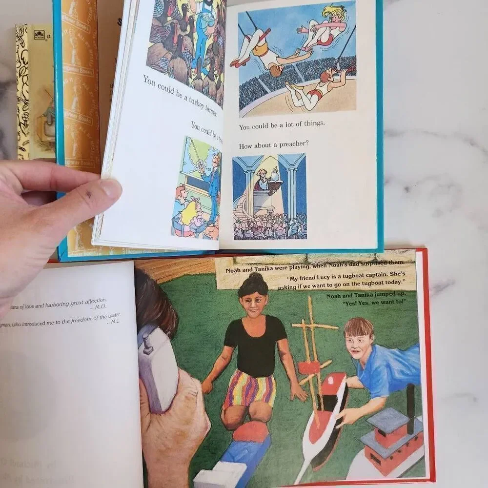Little Golden Book of Jokes & Riddles Maybe You Should Fly A Jet Hercules Tugboa